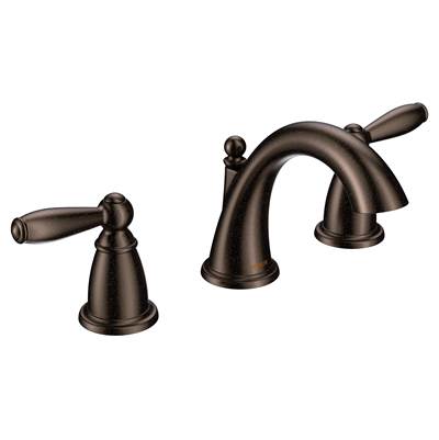 Moen T6620ORB- Brantford 8 in. Widespread 2-Handle High-Arc Bathroom Faucet Trim Kit in Oil Rubbed Bronze (Valve Not Included)