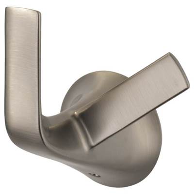 Brizo 693550-NK- Brizo Sotria Double Robe Hook | FaucetExpress.ca