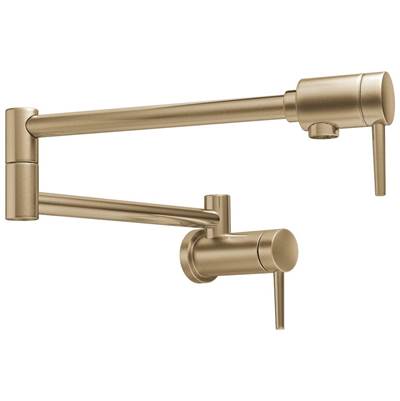 Delta 1165LF-CZ- Pot Filler Faucet - Wall Mount | FaucetExpress.ca