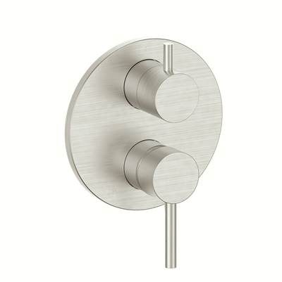 Vogt TM.WL.310.BN- Worgl Trim for 3-Way Pressure Balanced Valve Brushed Nickel