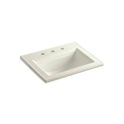 Kohler 2337-8-96- Memoirs® Stately Drop-in bathroom sink with 8'' widespread faucet holes | FaucetExpress.ca