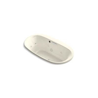 Kohler 5716-JH-96- Underscore® Oval 66'' x 36'' heated whirlpool bath with center drain | FaucetExpress.ca
