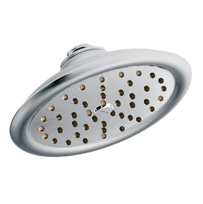 Moen S6310- ExactTemp 1-Spray 7 in. Rainshower Showerhead Featuring Immersion in Chrome