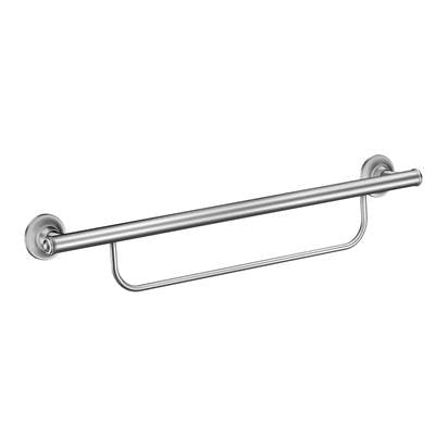 Moen LR2350DCH- Grab Bar Chrome 24'' Grab Bar With Towel Bar