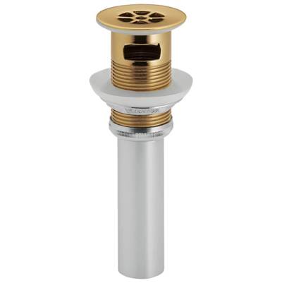 Brizo RP72412PG- Grid Strainer With Overflow Verflow