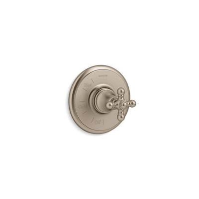 Kohler TS72767-3-BV- Artifacts® Rite-Temp(R) valve trim with cross handle | FaucetExpress.ca