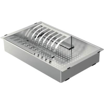 Zomodo CUSE02C- SS Colander / Dish Rack Combo - FaucetExpress.ca
