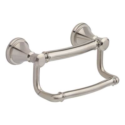 Delta 41350-SS- Traditional 6'' Tissue Holder W/Assist Bar - Ss | FaucetExpress.ca