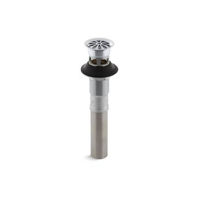 Kohler 7129-A-CP- Bathroom sink grid drain with overflow | FaucetExpress.ca