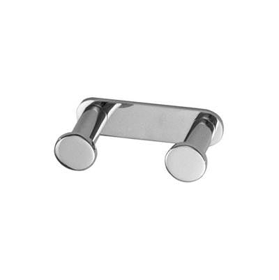 Laloo 2605-2 MB- 2 Hook Strip - Matte Black | FaucetExpress.ca