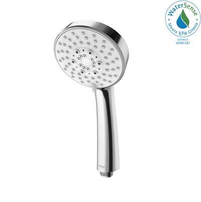 Toto TBW01020U4#CP- TOTO L Series Modern Round Five Spray Mode 4 inch 1.75 GPM Handshower, Polished Chrome - TBW01020U4No.CP | FaucetExpress.ca