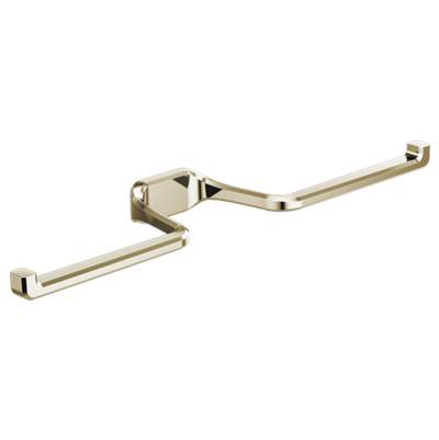 Brizo 695198-PN- Double Post Tissue Holder | FaucetExpress.ca