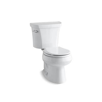 Kohler 3977-0- Wellworth® Two-piece round-front 1.6 gpf toilet | FaucetExpress.ca