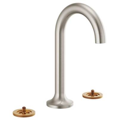Brizo 65375LF-BNLHP-ECO - 2H Widespread 1.2 Gpm
