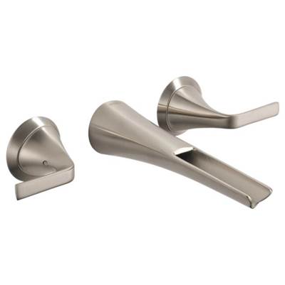Brizo T65851LF-NK- Brizo Sotria 2H Wall-Mount Lavatory Faucet - Channel | FaucetExpress.ca