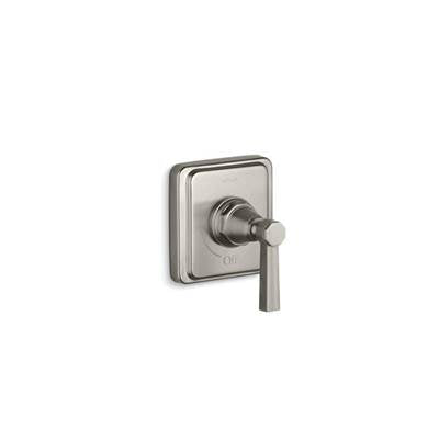Kohler T13174-4B-BN- Pinstripe® Valve trim with lever handle for volume control valve, requires valve | FaucetExpress.ca