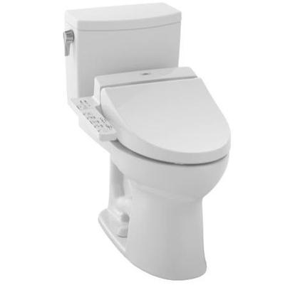 Toto C454CUFGT20#01- 2 Pc Bowl Drake Ii Washlet + Cc W/Cefiontec Cotton Fg | FaucetExpress.ca