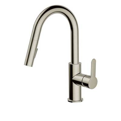 Aquabrass - 6545B Barley Prep Pull-Down Dual Stream Kitchen Faucet