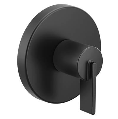 Moen UT4620BL- Cia 1-Handle M-Core Transfer Valve Trim Kit In Matte Black (Valve Sold Separately)