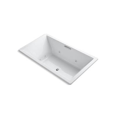 Kohler 1174-JH-0- Underscore® Rectangle 72'' x 42'' heated whirlpool bath with center drain | FaucetExpress.ca