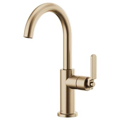 Brizo 61044LF-GL- Arc Spout Bar, Industrial Handle | FaucetExpress.ca