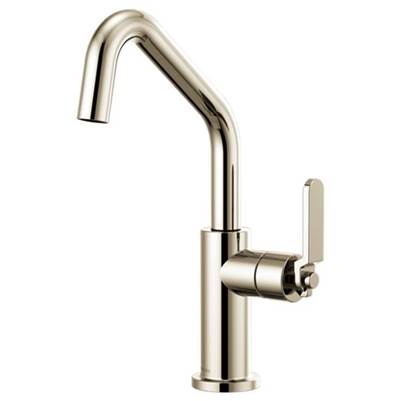 Brizo 61064LF-PN- Angled Spout Bar, Industrial Handle | FaucetExpress.ca