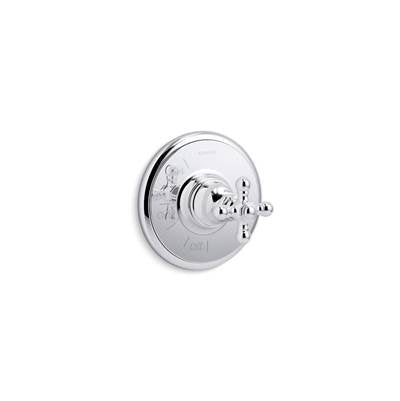 Kohler TS72767-3-CP- Artifacts® Rite-Temp(R) valve trim with cross handle | FaucetExpress.ca