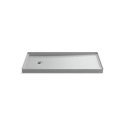 Kohler 8643-95- Rely® 60'' x 30'' Single-threshold shower base with left-hand drain | FaucetExpress.ca