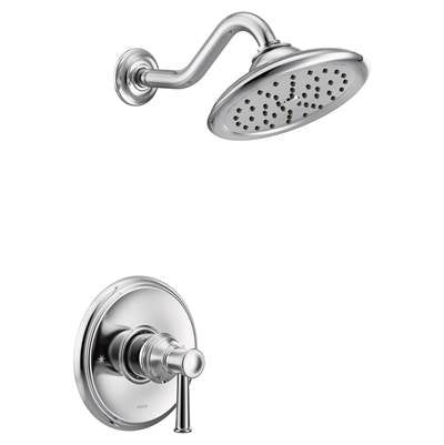 Moen UT3312- Belfield M-CORE 3-Series 1-Handle Shower Trim Kit in Chrome (Valve Not Included)