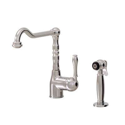 Aquabrass 2150S- New England Spray Kitchen Faucet W/Side - FaucetExpress.ca