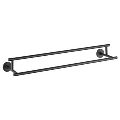 Delta 75925-BL- 24'' Double Towel Bar | FaucetExpress.ca