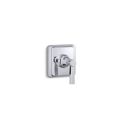 Kohler T13174-4A-CP- Pinstripe® Valve trim with Pure design lever handle for volume control valve, requires valve | FaucetExpress.ca