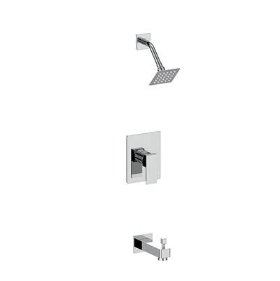 Vogt SET.AP.110.400.CC- Kapfenberg 1-Way Pressure Balanced Set - Showerhead and Handheld Chrome