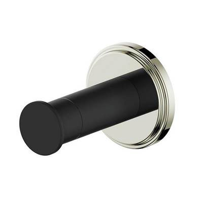 Vogt BA.0309.PB- Zehn Robe Hook Polished Nickel Matte Black