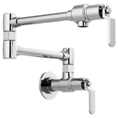 Brizo 62844LF-PC- Wall Mounted Pot Filler | FaucetExpress.ca