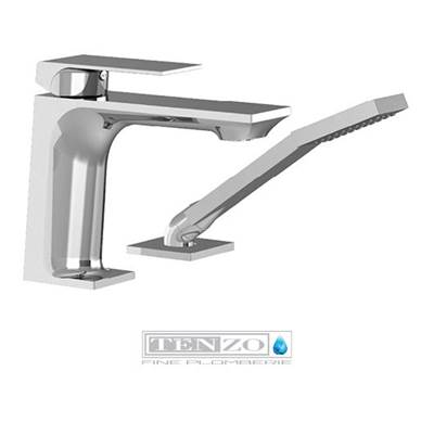 Tenzo SL31- Slik Deck Mount 2 Pcs Tub Filler