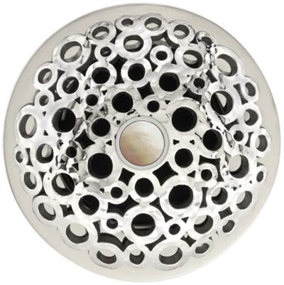 Linkasink D017 - Loop Grid Strainer with Mother of Pearl Screw