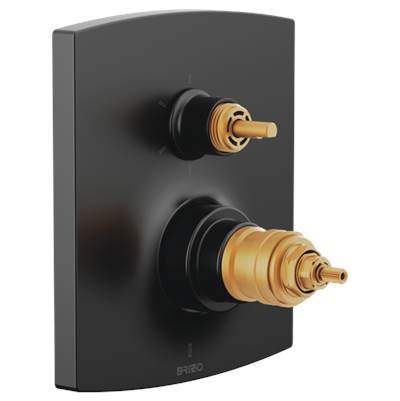 Brizo T75606-BLLHP- Therm + 6F Diverter Integrated Trim