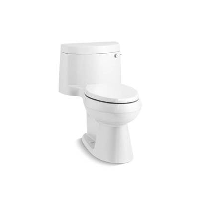 Kohler 3619-RA-0- Cimarron® Comfort Height® One-piece elongated 1.28 gpf chair height toilet with right-hand trip lever, and slow close seat | FaucetExpress.ca