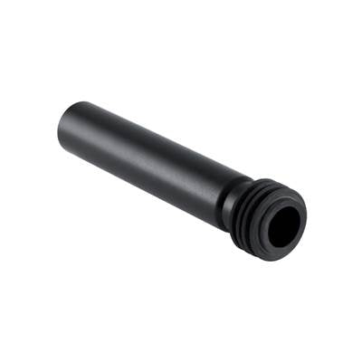 Geberit 152.489.16.1- Geberit flush bend extension with sleeve: black | FaucetExpress.ca