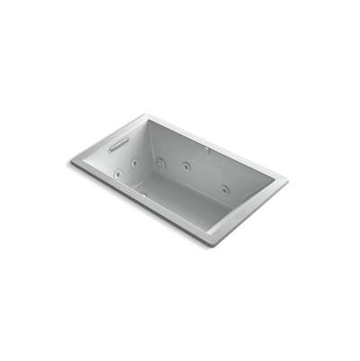 Kohler 1849-JH-95- Underscore® Rectangle 60'' x 36'' heated whirlpool bath with reversible drain | FaucetExpress.ca