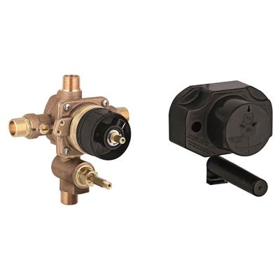 Grohe 35033000- Grohsafe PBV rough-in valve with manual diverter | FaucetExpress.ca