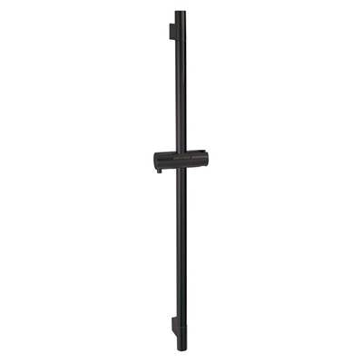 Aquabrass - 12686 Round Shower Rail Only With Slider