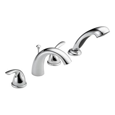 Delta T4705- Delta Classic: Roman Tub With Handshower Trim | FaucetExpress.ca