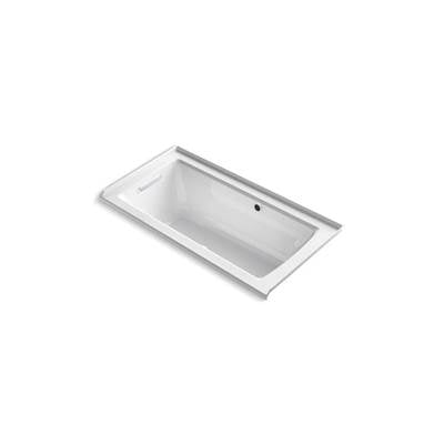 Kohler 1947-GHLW-0- Archer® 60'' x 30'' integral flange Heated BubbleMassage air bath with Bask® heated surface and left-hand drain | FaucetExpress.ca