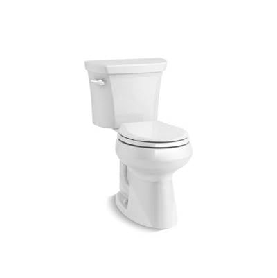Kohler 5481-U-0- Highline® Comfort Height® Two-piece round-front 1.28 gpf chair height toilet with insulated tank | FaucetExpress.ca