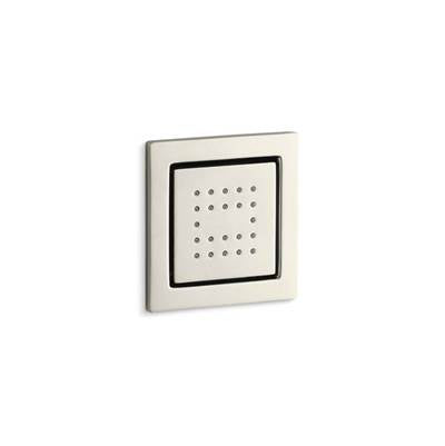 Kohler 8003-SN- WaterTile® Square 22-nozzle body spray with stimulating spray | FaucetExpress.ca