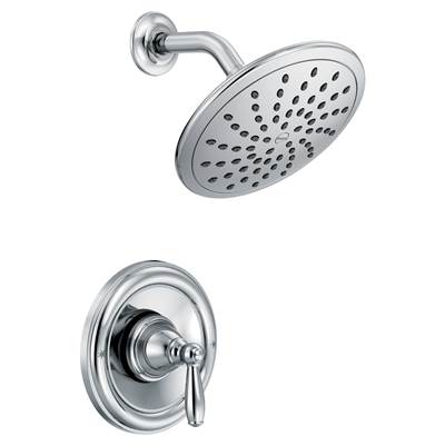 Moen T2252EP- Brantford Posi-Temp Rain Shower 1-Handle Shower Only Faucet Trim Kit in Chrome (Valve Not Included)