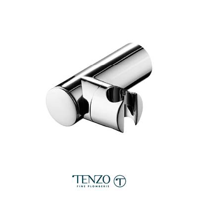 Tenzo HSH-303-CR - Wall Mount Hand Shwr Tilting Holder Brass Chrome