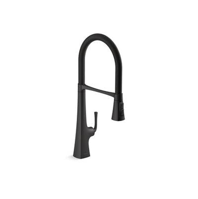 Kohler 22060-BL- Graze Semi-professional kitchen sink faucet with 24-5/16'' spout | FaucetExpress.ca